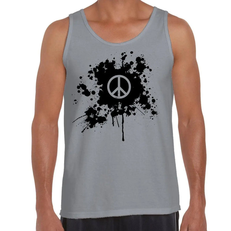 CND Peace Symbol Grunge Men&
