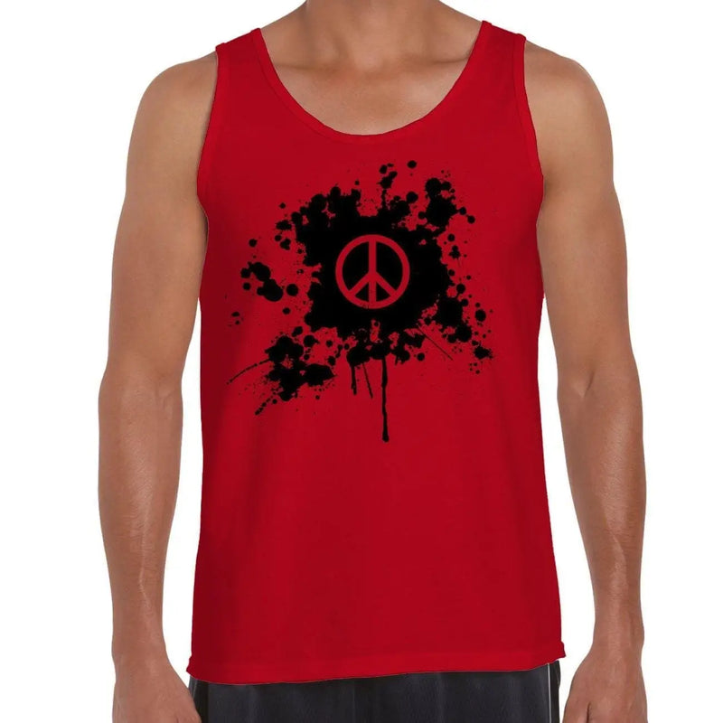 CND Peace Symbol Grunge Men&