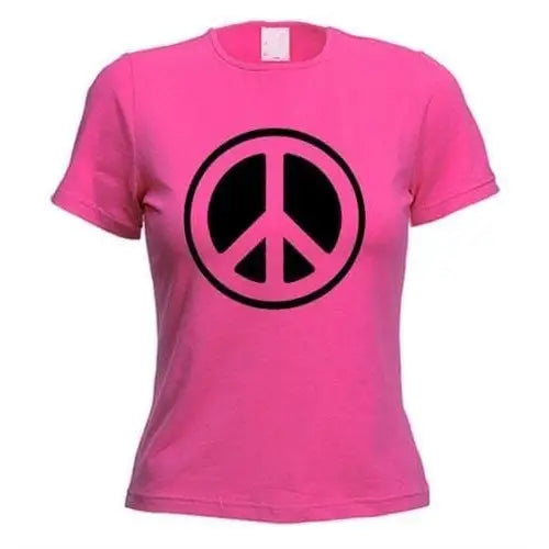 CND Symbol Womens T-Shirt M / Dark Pink