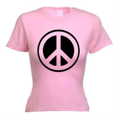CND Symbol Womens T-Shirt M / Light Pink