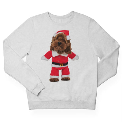 Cockapoo Santa Claus Kids Christmas Jumper - Cockerpoo Gift