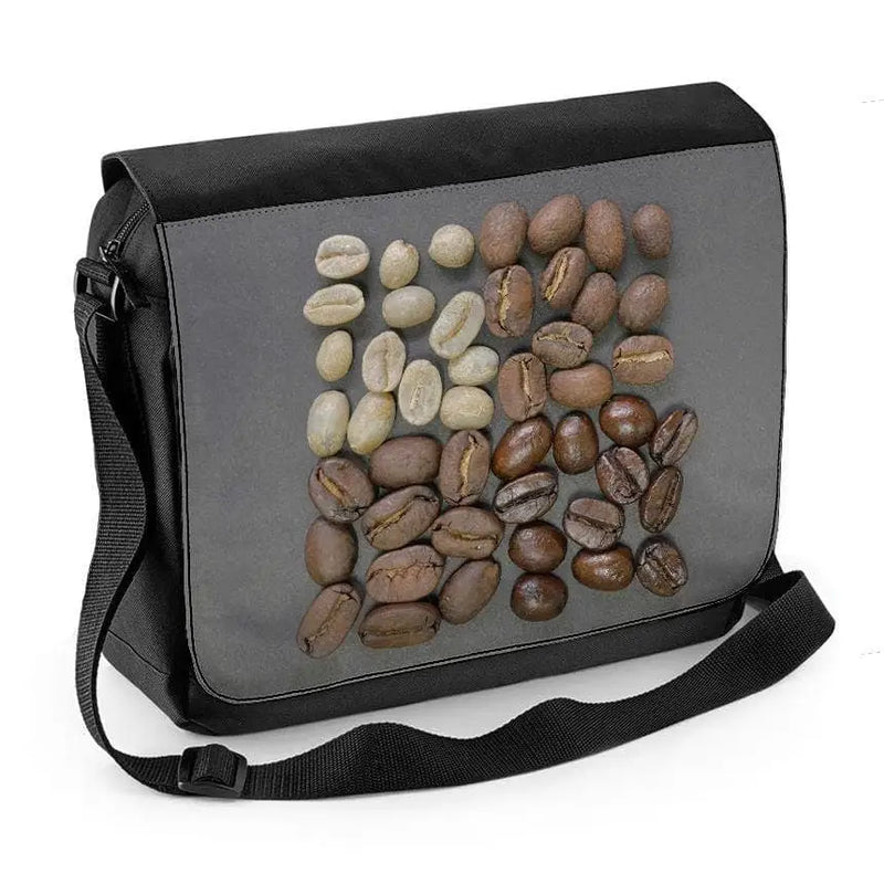 Coffee Beans Assorted Laptop Messenger Bag