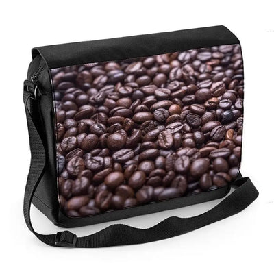 Coffee Beans Laptop Messenger Bag