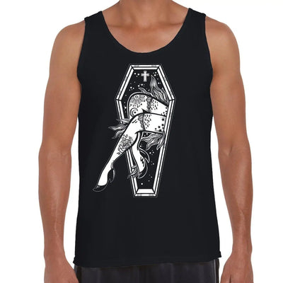 Coffin Tattoo Men's Tank Vest Top M