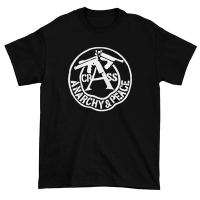 Crass Anarchy & Peace Men’s T-Shirt - S - Mens T-Shirt