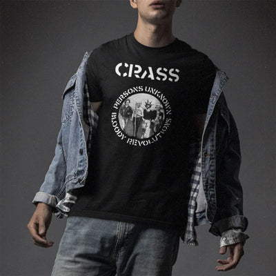 Crass Bloody Revolutions Men’s T-Shirt - Hardcore Punk