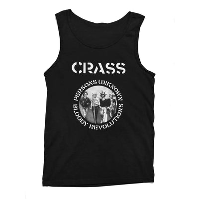 Crass Bloody Revolutions Men’s Vest Top - Hardcore Punk