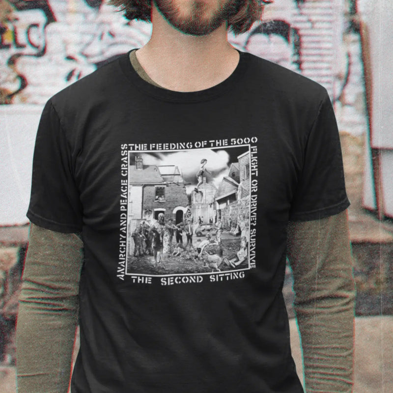 Crass Feeding the 5000 T Shirt - Mens T - Shirt