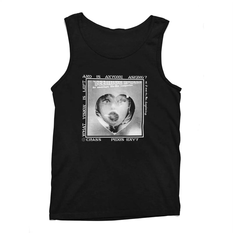 Crass Penis Envy Men’s Vest Top - Hardcore Punk Anarchist