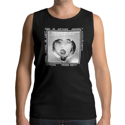 Crass Penis Envy Men’s Vest Top - Hardcore Punk Anarchist