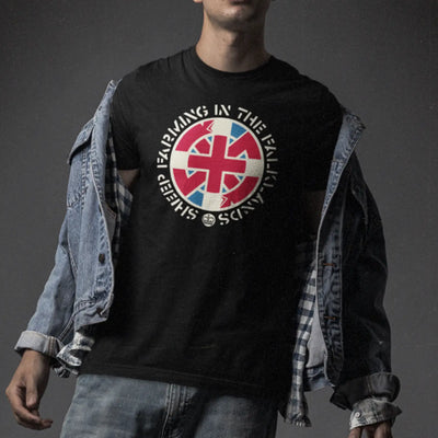 Crass Sheep Farming in the Falklands T Shirt - Mens T