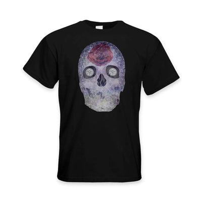 Crystal Skull Day Of The Dead Men's T-Shirt XL
