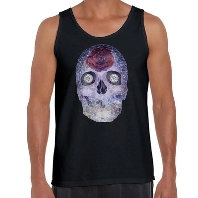Crystal Skull Day Of The Dead Men's Tank Vest Top XXL