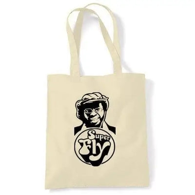 Curtis Mayfield Superfly Shoulder Bag Cream