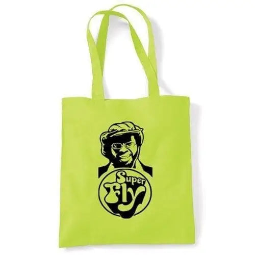Curtis Mayfield Superfly Shoulder Bag Lime Green