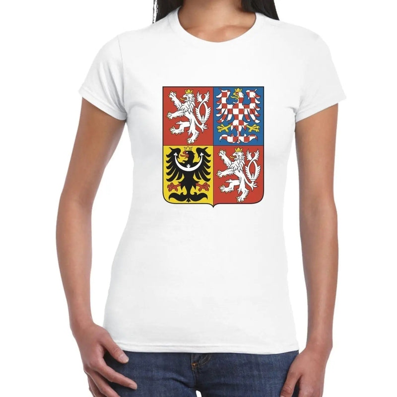 Czech Republic Coat Of Arms Flag Women&