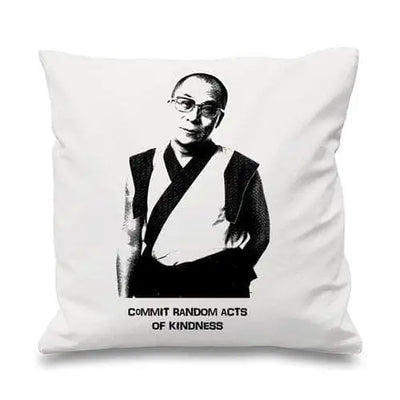 Dalai Lama Sofa Cushion White