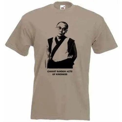 Dalai Lama T-Shirt XXL / Khaki