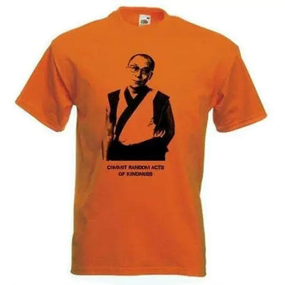 Dalai Lama T-Shirt XXL / Orange