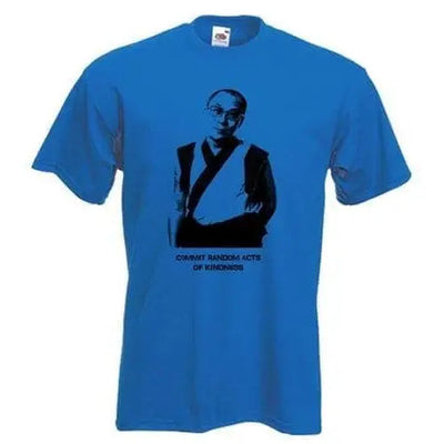 Dalai Lama T-Shirt XXL / Royal Blue