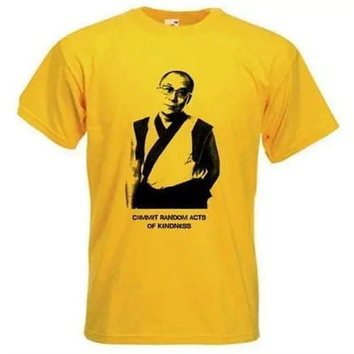 Dalai Lama T-Shirt XXL / Yellow