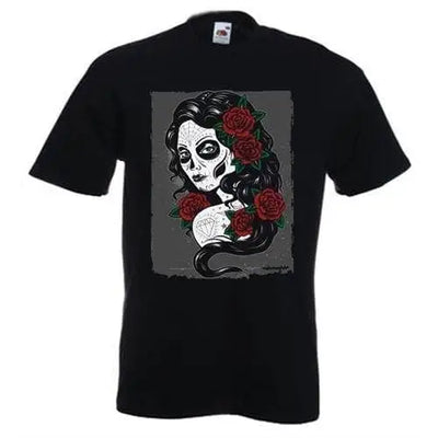 Day Of The Dead Girl Tattoo T-Shirt