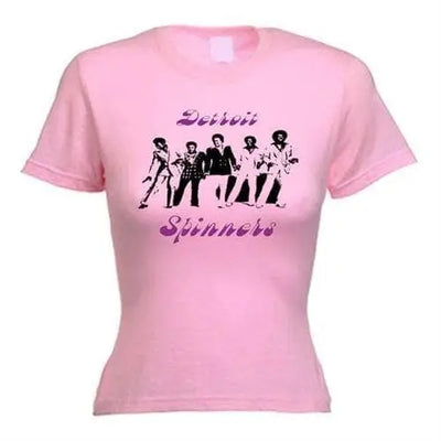 Detroit Spinners Women's T-Shirt S / Light Pink