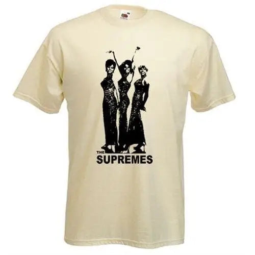 Diana Ross and The Supremes T-Shirt L / Cream