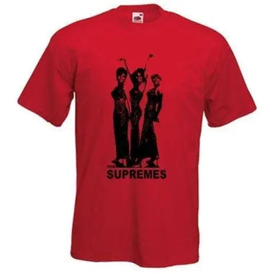 Diana Ross and The Supremes T-Shirt L / Red
