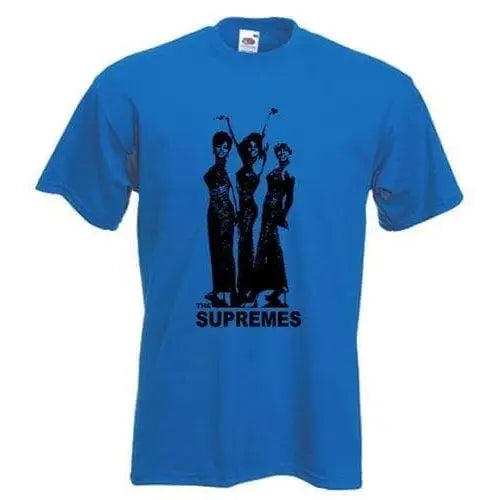 Diana Ross and The Supremes T-Shirt L / Royal Blue
