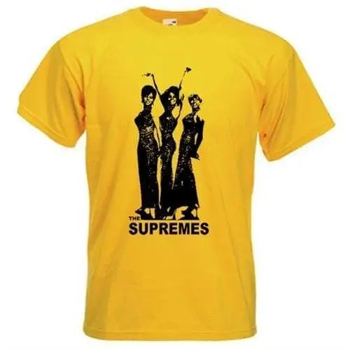 Diana Ross and The Supremes T-Shirt L / Yellow