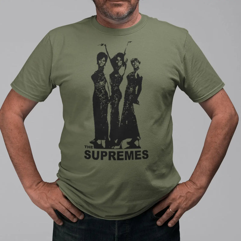 Diana ross and top the supremes t shirt