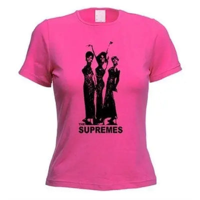 Diana Ross & The Supremes Women's T-Shirt XL / Dark Pink