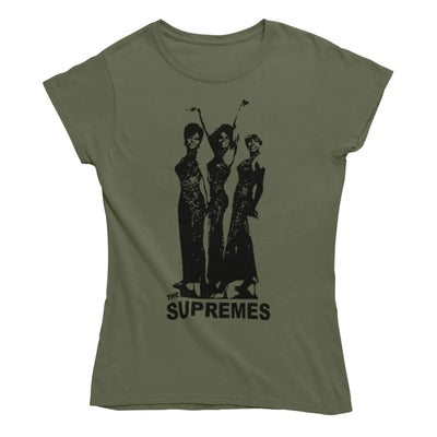 Diana Ross & The Supremes Women’s T-Shirt - XL / Khaki -