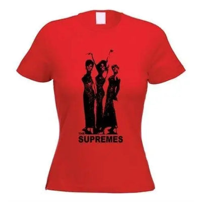 Diana Ross & The Supremes Women's T-Shirt XL / Red