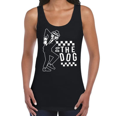 Do The Dog Ska 2 Tone Women's Vest Tank Top XL / Black