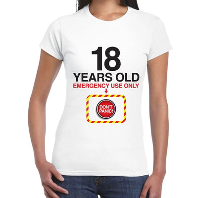 Don't Panic 18th Birthday Women's T-Shirt M