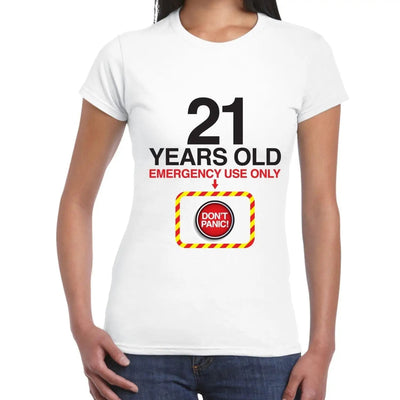 Don't Panic 21st Birthday Women's T-Shirt S