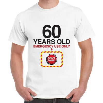 Don't Panic 60th Birthday Men's T-Shirt S