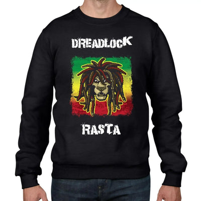 Dreadlock Rasta Reggae Men's Sweatshirt Jumper XL
