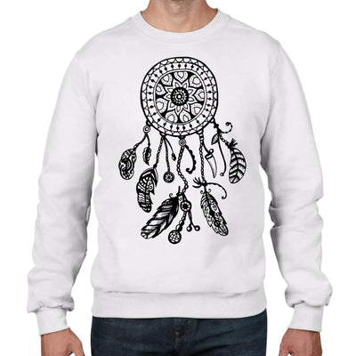 Dream Catcher Men's Sweatshirt Jumper L / White