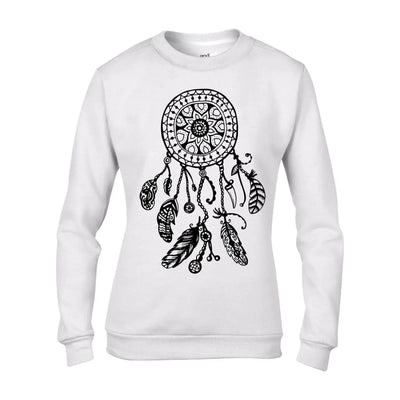 Dream Catcher Women's Sweatshirt Jumper L / White