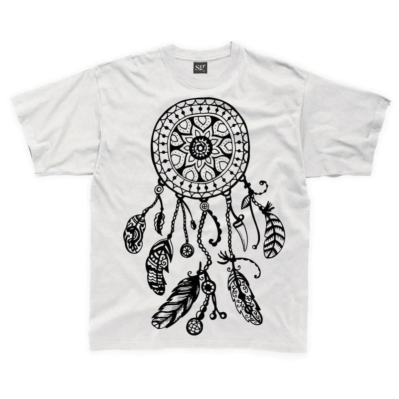 Dreamcatcher Native American Hipster Large Print Kids Children&