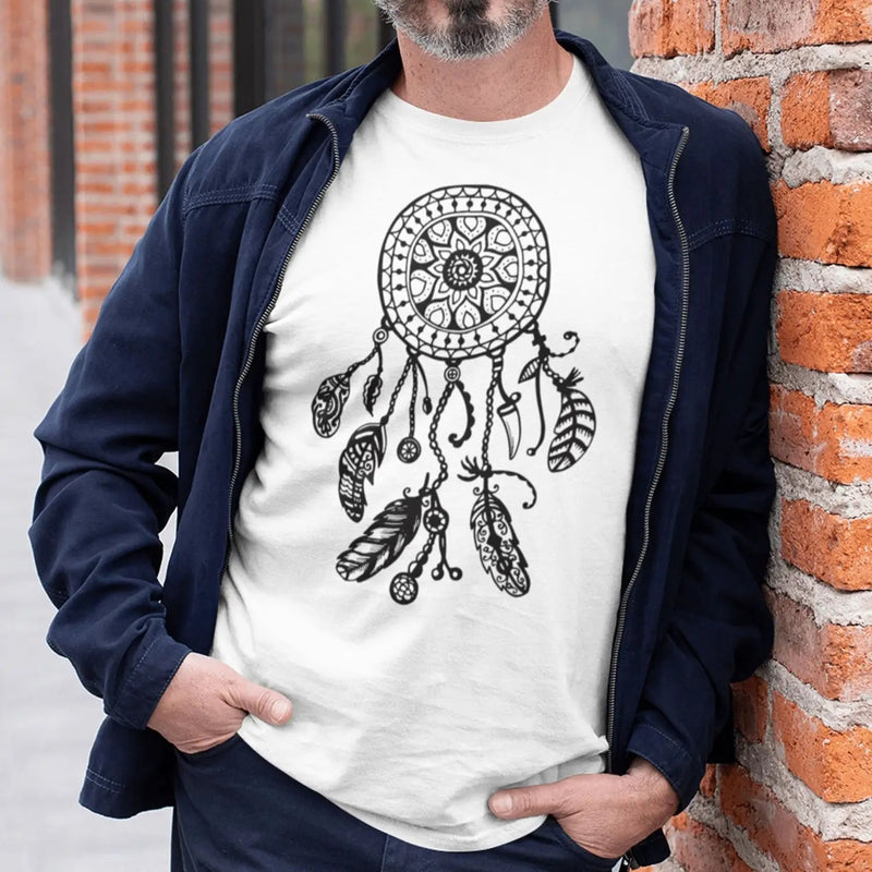 Dreamcatcher Native American Hipster Large Print Men&
