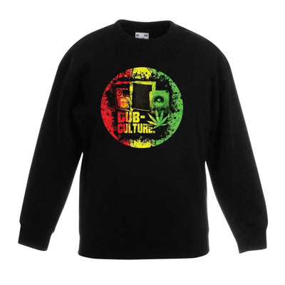 Dub Culture Reggae Children's Unisex Sweatshirt Jumper 12-13