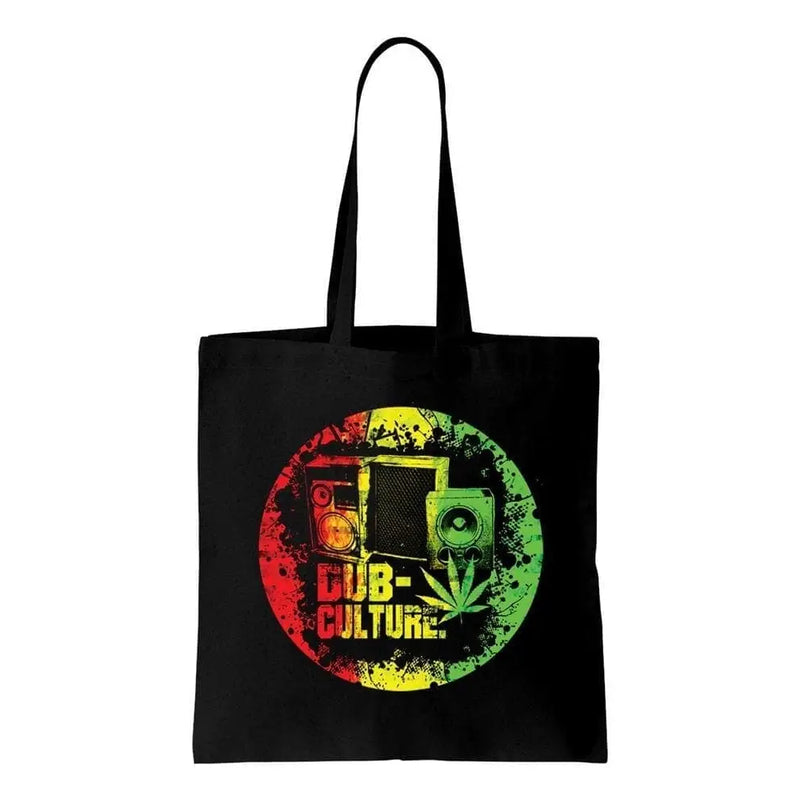 Dub Culture Reggae Cotton Tote Shopping Bag