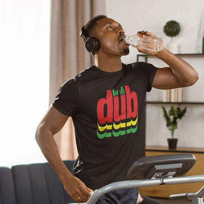 Dub Reggae Logo Mens T-Shirt