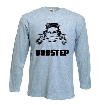 Dubstep Hearing Protection Long Sleeve T-Shirt XL / Light Grey