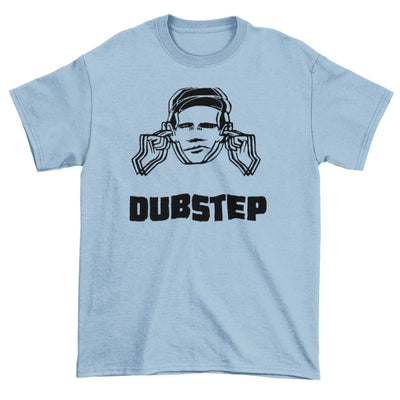 Dubstep Hearing Protection Men's T-Shirt L / Light Blue
