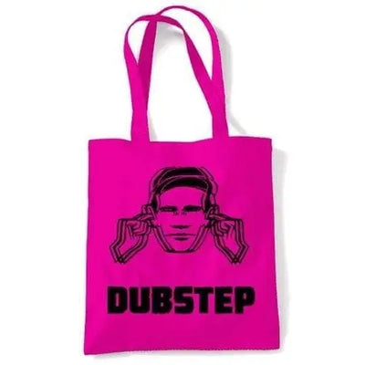 Dubstep Hearing Protection Shoulder Bag Dark Pink